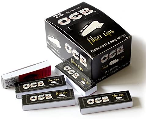 OCB 16920 Filter Tips, Black (10 x 8 x 5 cm