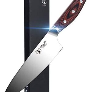 WALLOP Chef Knife - Pro Kitchen Chef's Knife Sharp Gyuto Knife 8 inch - German HC Stainless Steel with Full Tang Pakkawood Handle - Jane Series with Gift Box