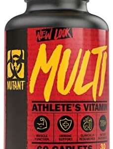 Mutant Multi - High Potency Multi-Vitamins with 80-Plus Ingredients Formulated to support a Healthy Immune system ­– 60 Tablets