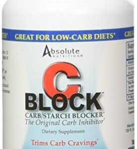 Absolute Nutrition Carb Blocker for Weight Loss, CBlock, 90 Caplets