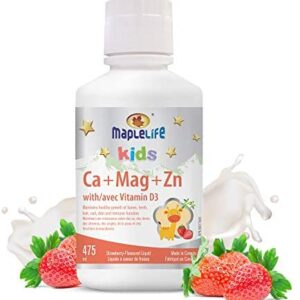 Kids Vitamins - Calcium, Magnesium and Zinc