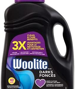 Woolite Darks, Laundry Detergent, Mega Value Pack, 1.8 L, With Colour Renew - Clothes Look New Longer 1 Count