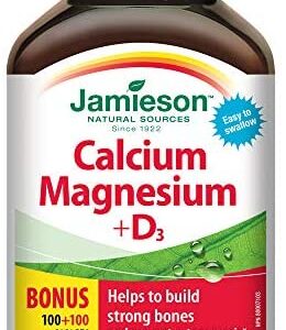 Jamieson Calcium Magnesium and Vitamin D3