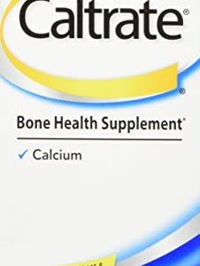 Caltrate Tablets (60 Count) Gluten Lactose Free, Calcium Bone Health Supplement