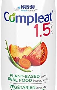 Compleat 1 1.5, Plant-Based Complete Nutrition Formula 24 count