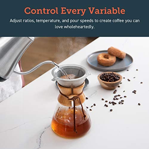COSORI Pour Over Coffee Maker, 8 Cup Glass Coffee Pot&Coffee Brewer