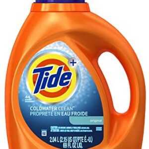 Tide Coldwater Clean Laundry Detergent Liquid, Laundry Soap, Fresh Scent, 2.04 L, 44 loads