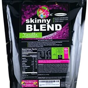 Skinny Blend - Best Tasting Protein Shake for Women - Delicious Protein Smoothie Powder - Weight Loss Shakes - Meal Replacement Shakes - Low Carb Protein Shakes - Lo Carb Shakes - Diet Supplements - Weight Control Shakes - Appetite Suppressant - Increase Energy - 30 Shakes per Bag (Vanilla)