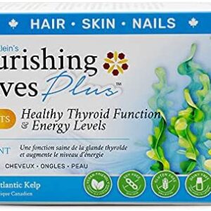 Nanton Nutraceuticals - Nourishing Waves Plus Supports Hair Growth, Skin Care, Nail Growth Supplement With Biotin, Vitamin B Complex, Multivitamins & Minerals | 60 Capsules
