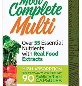 Webber Naturals Most Complete Multivitamin, Vegetarian Capsule, for Women, 90 Count