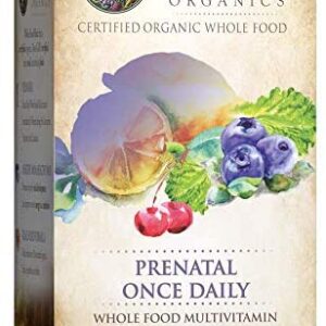 Garden of Life Prenatal Vitamins - mykind Organic Prenatal Once Daily Whole Food Vitamin Supplement, Vegan, 30 Tablets