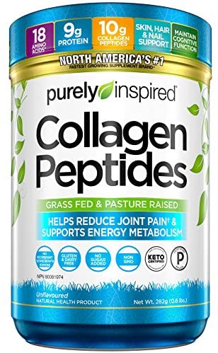 51XiN0I5etL._AC_.jpg Collagen Powder, Purely Inspired Collagen Peptides Powder, Keto Collagen Powder, Collagen Supplements for Women & Men, Joint Pain Support & Energy Metabolism Booster, Unflavoured, 28 Servings