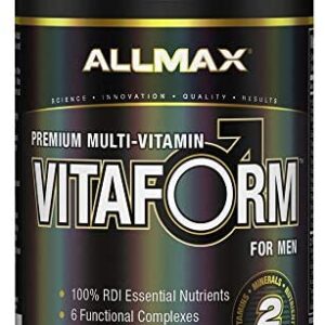 Allmax Nutrition - VITAFORM - Premium - Performance Multi-Vitamin for Men - 30-day Supply - 60 Count