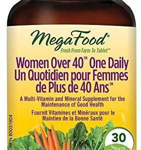MegaFood - Women Over 40 One Daily, A Multi-Vitamin and Mineral Supplement for the Maintenance of Good Health, 30 Count