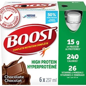 BOOST High Protein Meal Replacement Drink, Chocolate, 24 x 237 ml