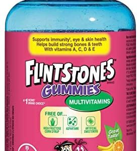 FLINTSTONES Gummies Multivitamin for Kids, Helps Maintain Good Health, 150 Gummies