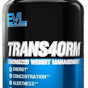 Evlution Nutrition Trans4orm Thermogenic Energizer 60 Serving Capsules