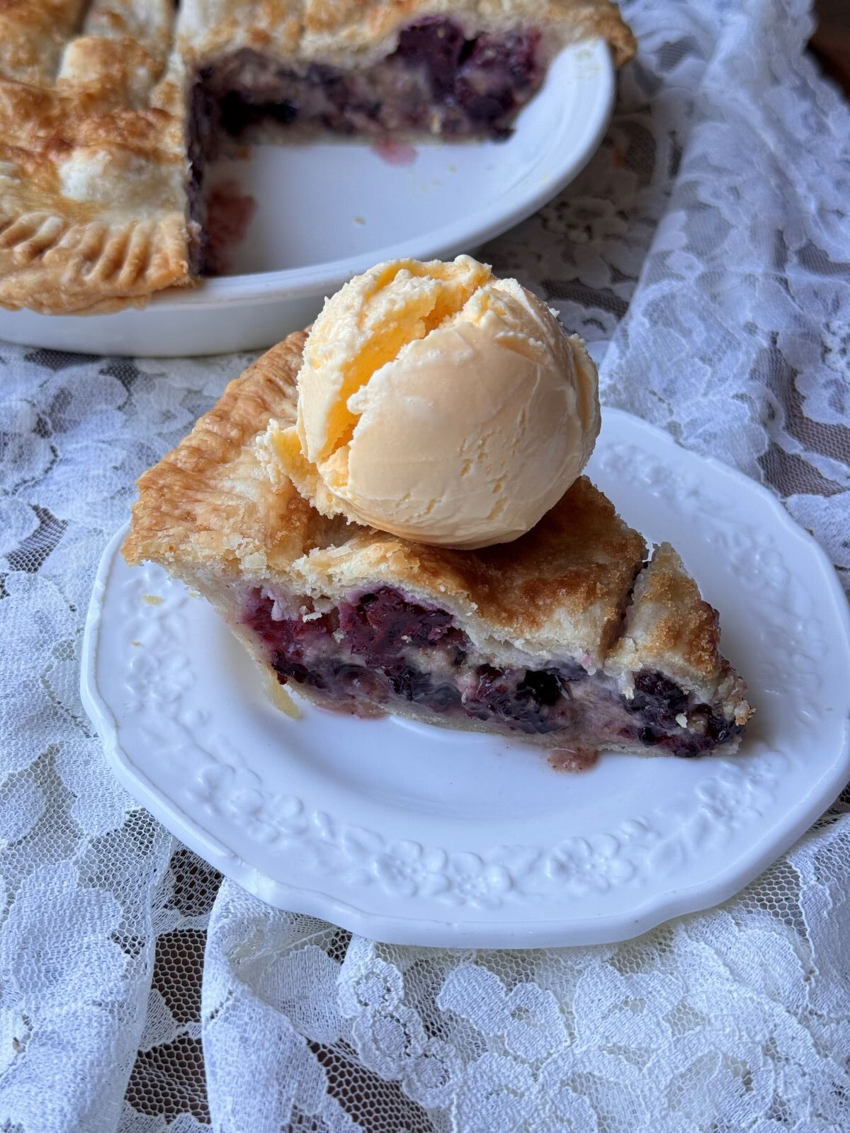 Fresh Blackberry Pie